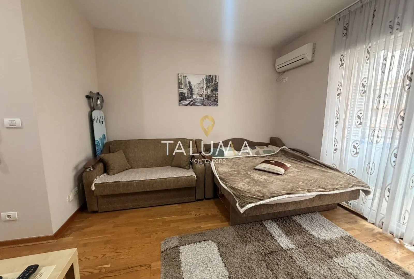 Rent, one bedroom apartment, 30m², City Kvart, Podgorica
