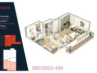 Prodaja, trosoban stan, 56m², Lekino Brdo, Voždovac Sve Podlokacije - image 3