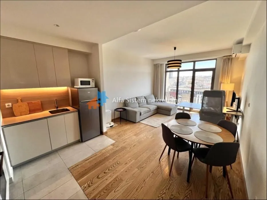 Rent, two bedroom apartment, 56m², Savski Venac, Beograd