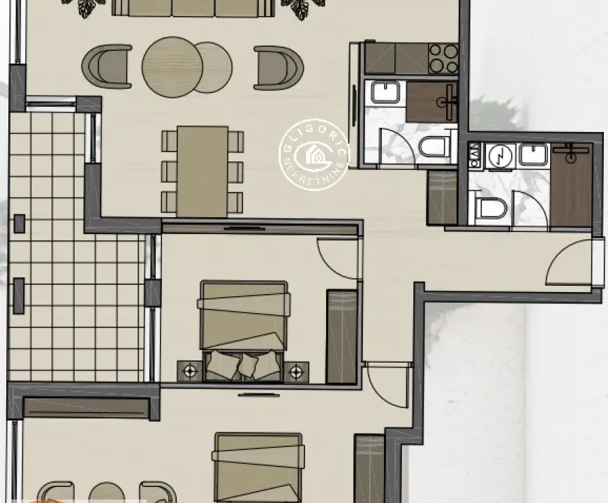 Sale, three bedroom apartment, 95m², Cvetkova Pijaca, Zvezdara Sve Podlokacije