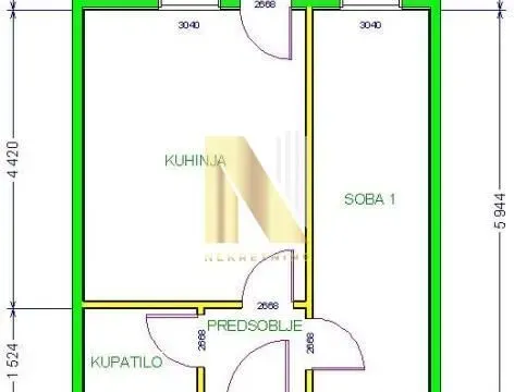 Prodaja, jednosoban stan, 33m², Stari grad, Novi Sad - image 8