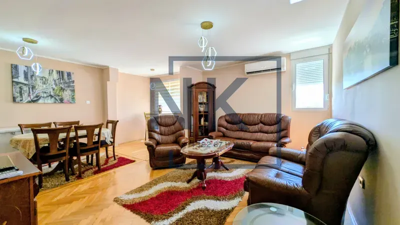Rent, two bedroom apartment, 78m², Blok 5, Podgorica
