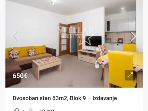 Izdavanje, stan, 45m², Zelenika, Podgorica - image 11