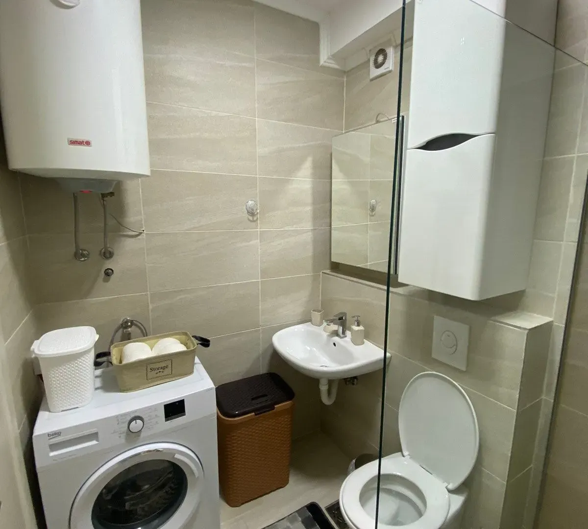 Rent, studio apartment, 26m², Lazi, Budva
