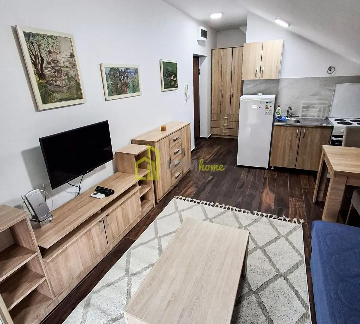 Izdavanje, garsonjera, 25m², Dalmatinska ulica, Podgorica