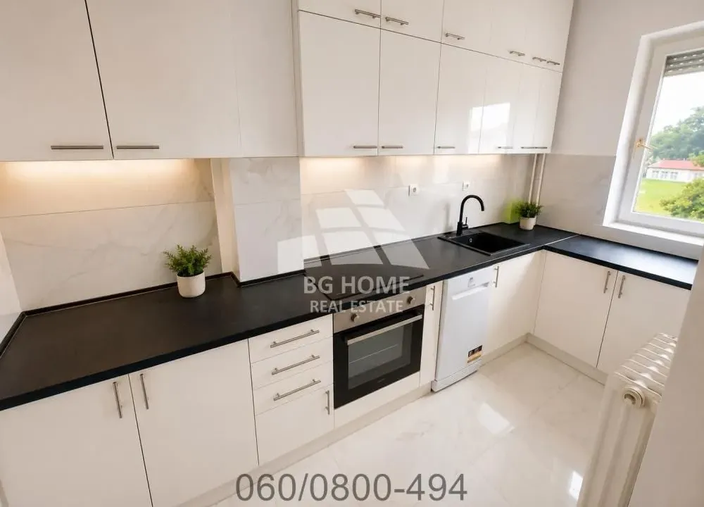 Rent, three bedroom apartment, 80m², Savski Venac, Beograd