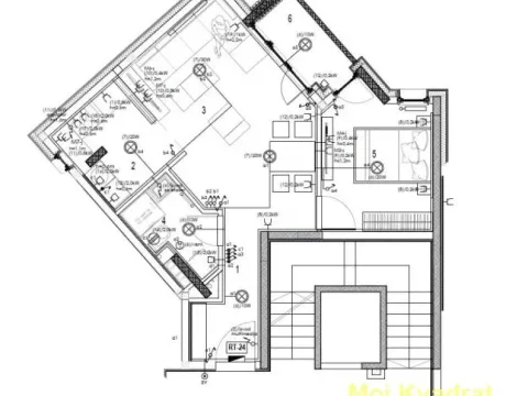 Sale, two bedroom apartment, 49m², Neimar, Vračar Sve Podlokacije - image 18