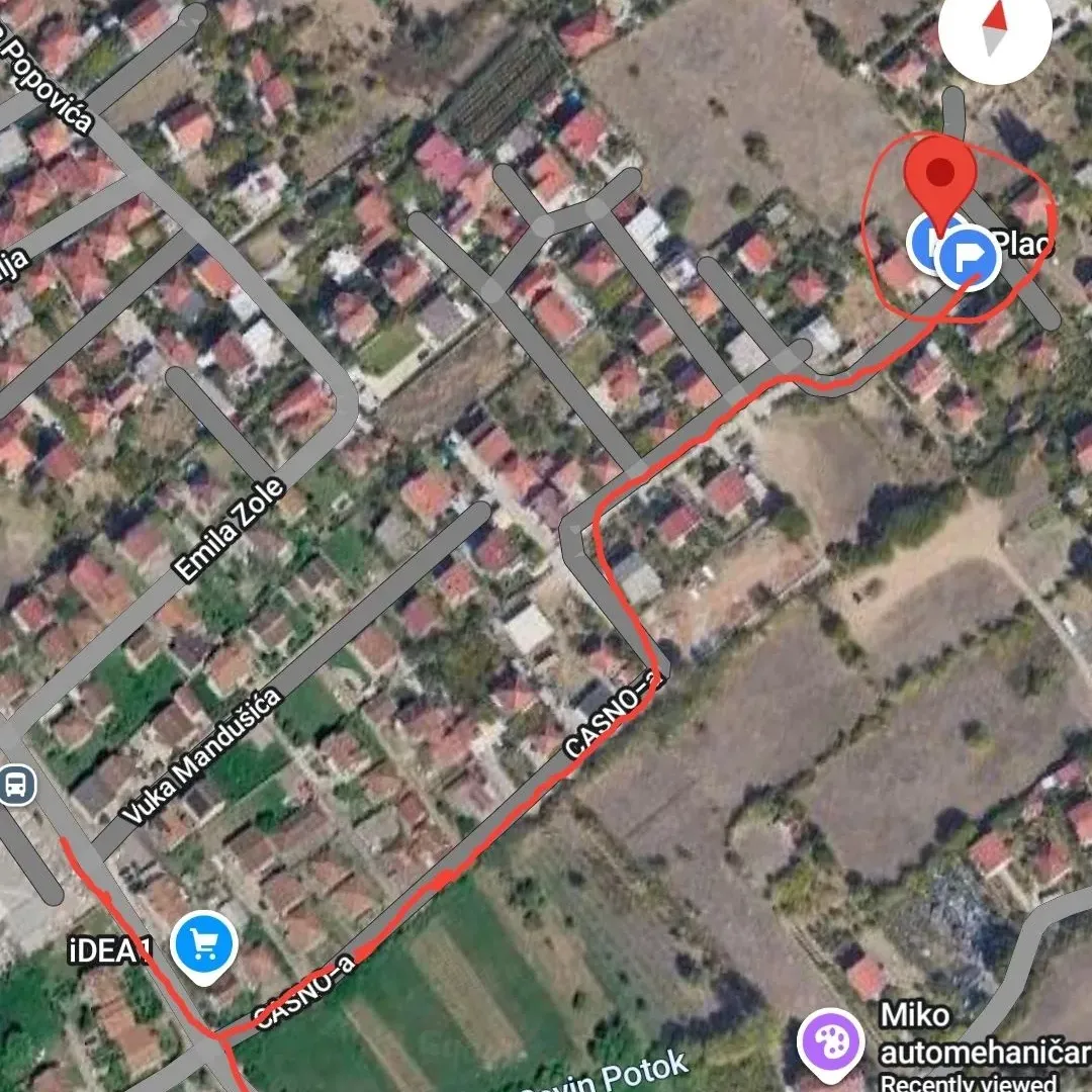 Prodaja, plac, 668m², Murtovina, Podgorica