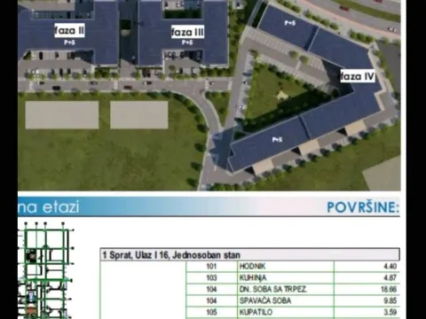 Prodaja, jednosoban stan, 45m², Zabjelo, Podgorica - image 4
