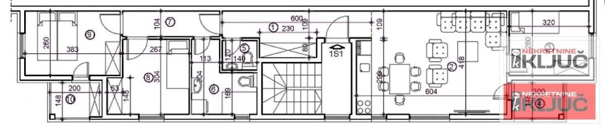 Sale, four bedroom apartment, 76m², Adice, Novi Sad Sve Podlokacije