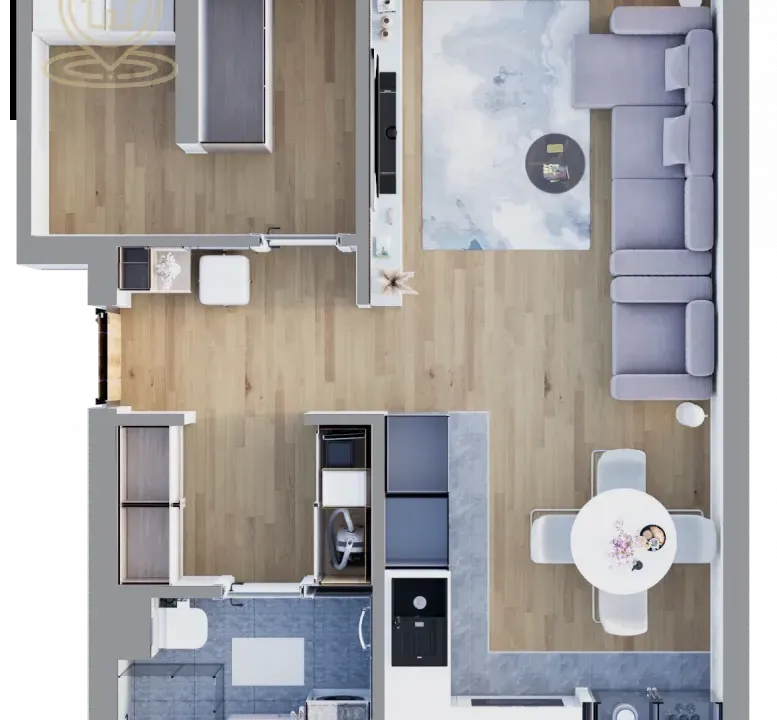 Sale, two bedroom apartment, 40m², Adice, Novi Sad Sve Podlokacije