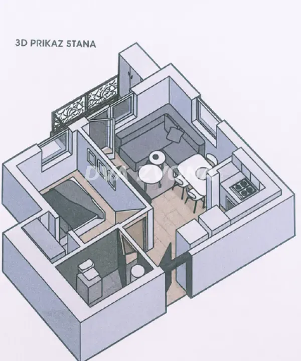 Prodaja, jednosoban stan, 36m², Adice, Novi Sad Sve Podlokacije
