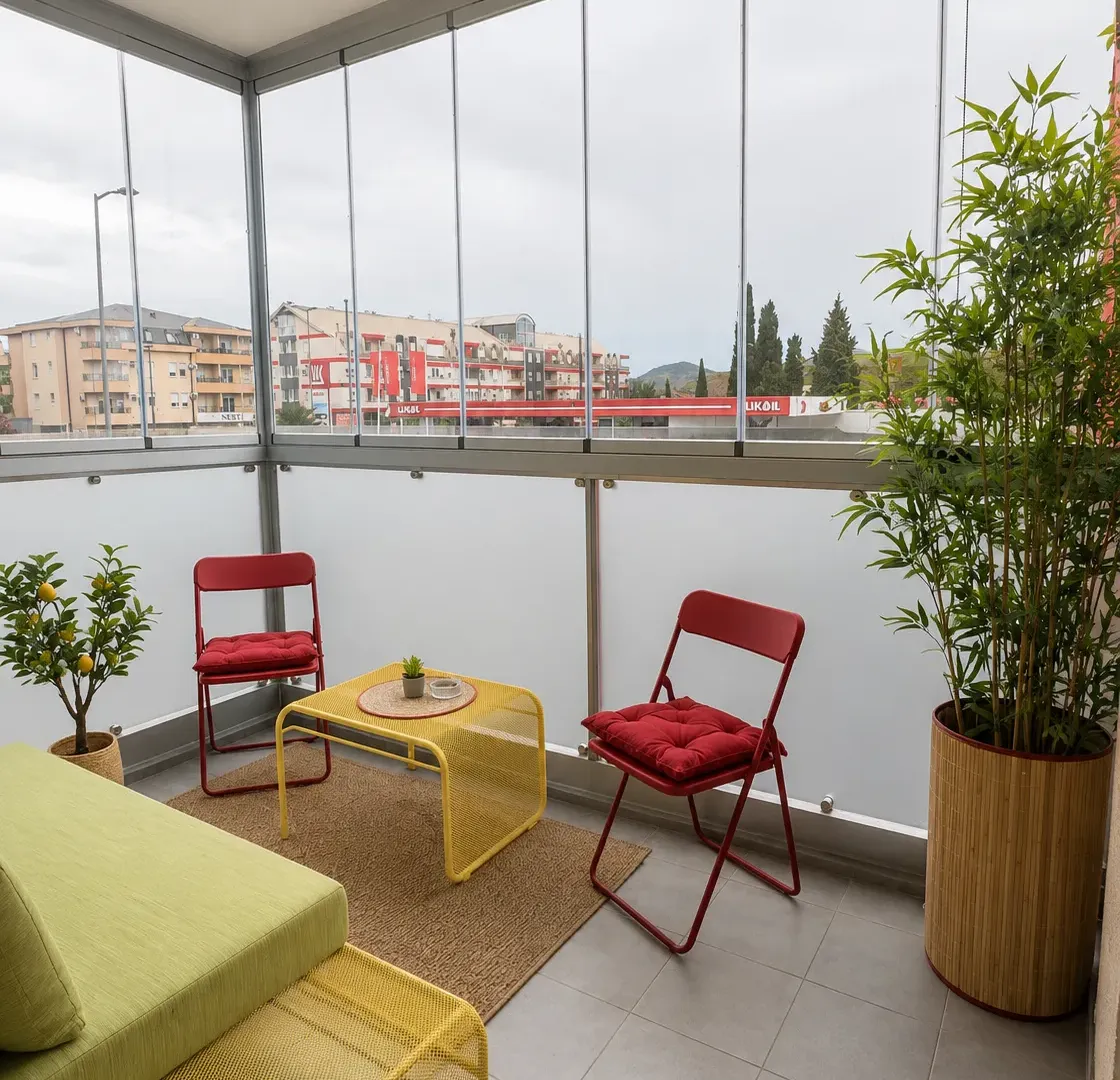 Rent, one bedroom apartment, 55m², City Kvart, Podgorica