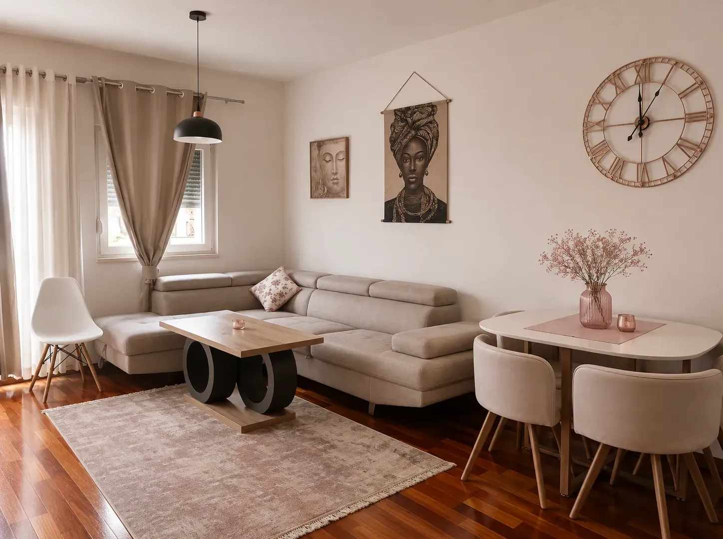 Rent, one bedroom apartment, 52m², City Kvart, Podgorica