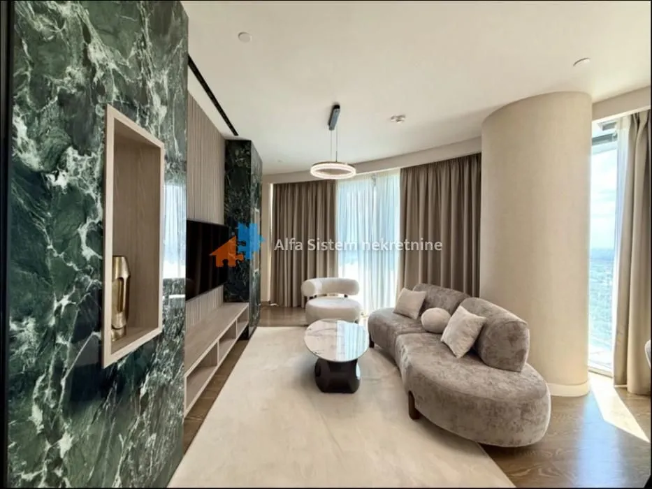 Izdavanje, trosoban stan, 98m², Savski Venac, Beograd