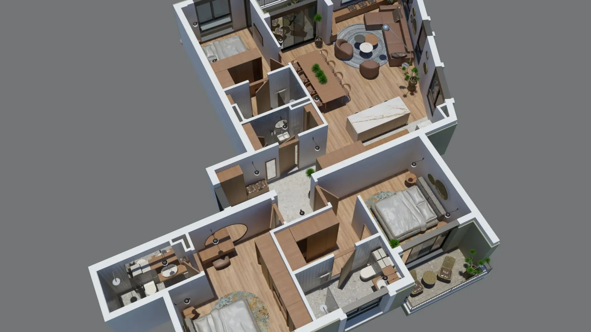 Prodaja, trosoban stan, 126m², Zabjelo, Podgorica