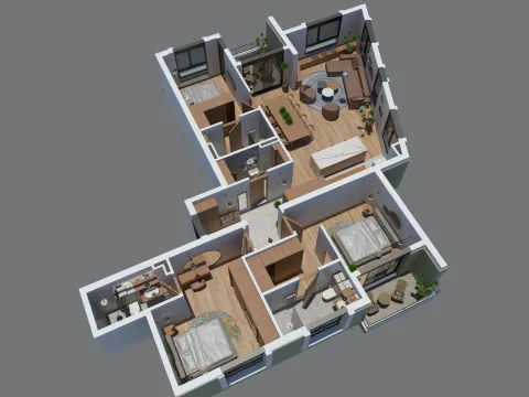 Sale, three bedroom apartment, 126m², Zabjelo, Podgorica - image 4