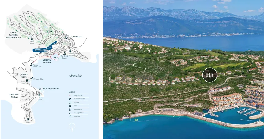 Prodaja, stan, 47m², Luštica Bay, Tivat