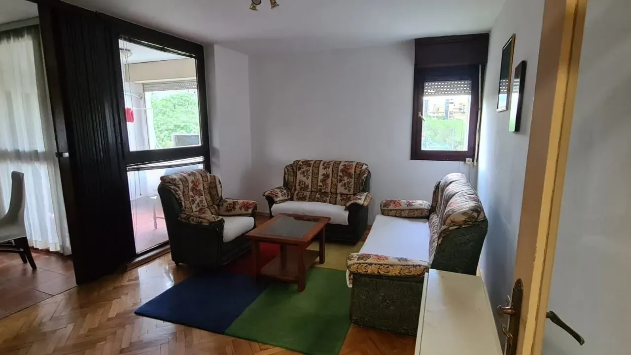 Rent, one bedroom apartment, 50m², Blok 5, Podgorica