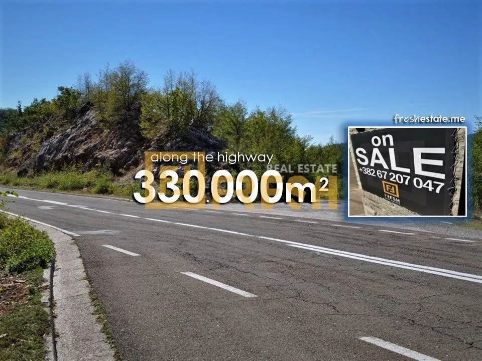 Prodaja, plac, 330000m², Plužine, Crna Gora
