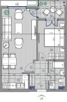 Prodaja, jednosoban stan, 49m², Central Point, Podgorica - image 4