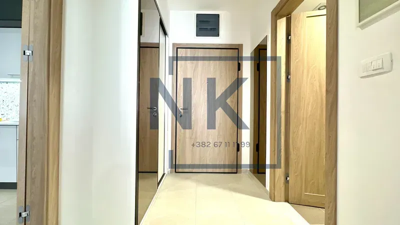 Izdavanje, jednosoban stan, 52m², Master Kvart, Podgorica