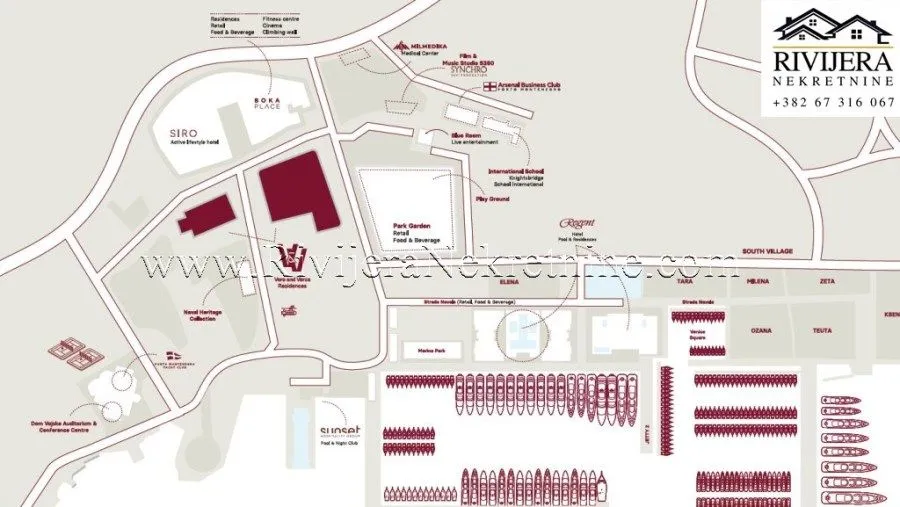 Prodaja, jednosoban stan, 53m², Tivat, Crna Gora