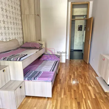 Children's bedroom with bunk beds and wooden flooring. - image 17
