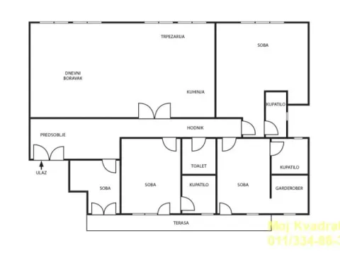 Prodaja, stan, 150m², Tašmajdan, Palilula Sve Podlokacije - image 16
