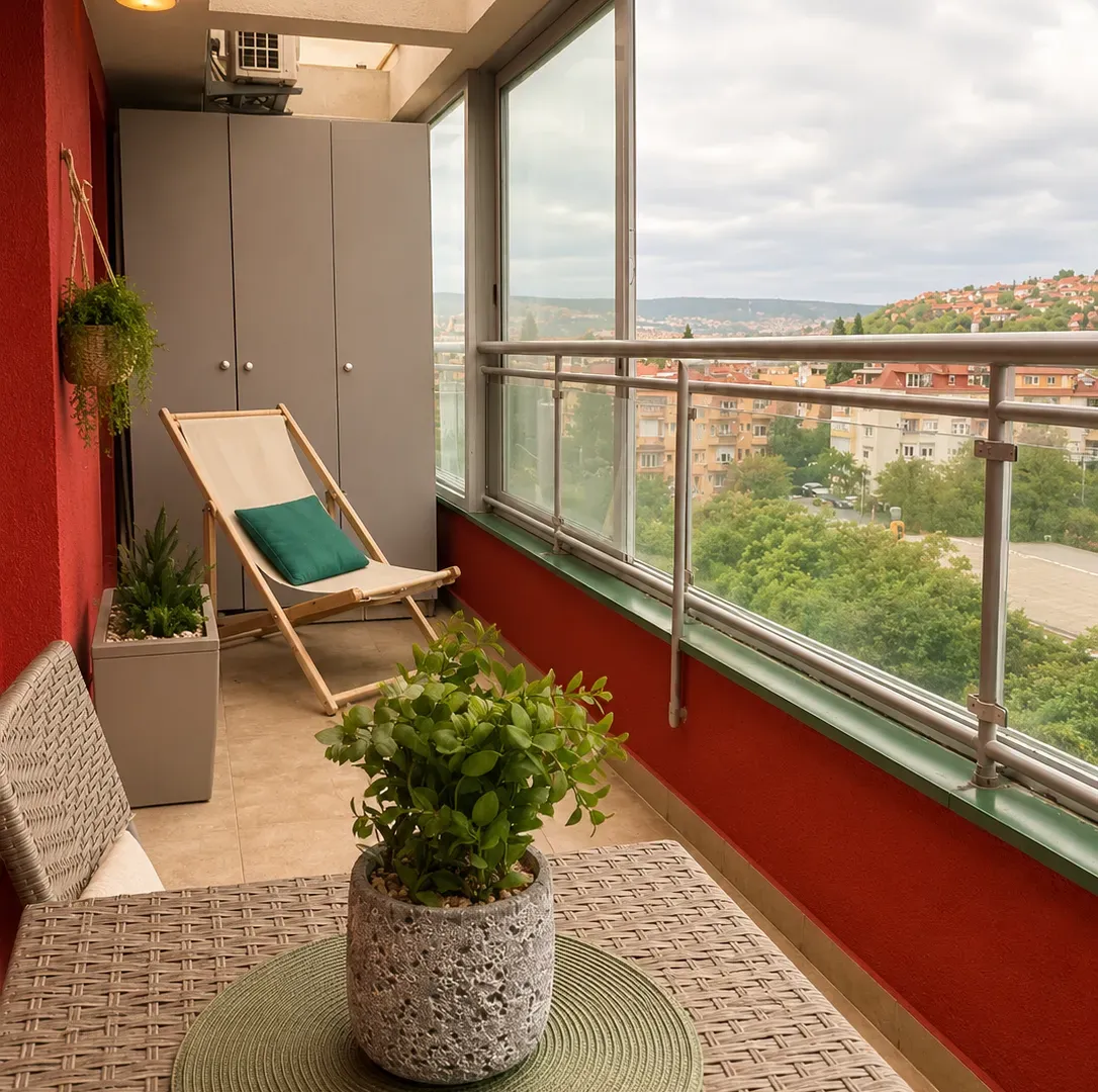 Rent, studio apartment, 31m², Preko Morače, Podgorica