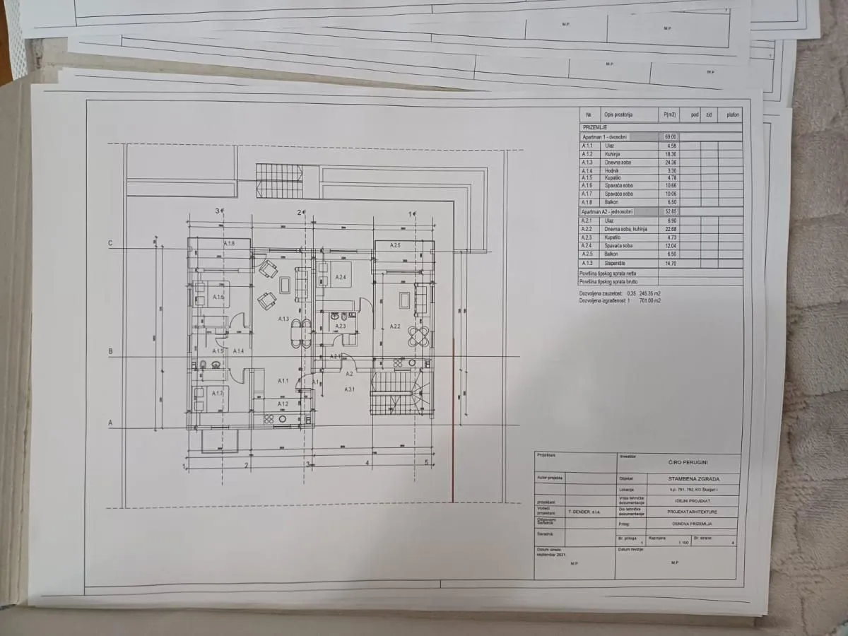 Prodaja, plac, 700m², Kotor, Crna Gora