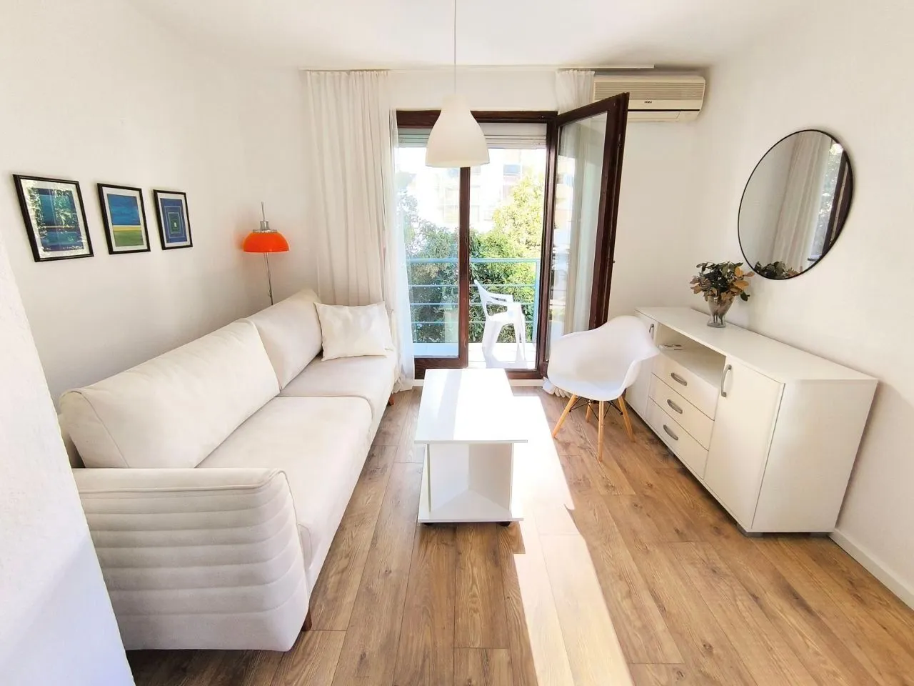 Rent, one bedroom apartment, 43m², Lazi, Budva