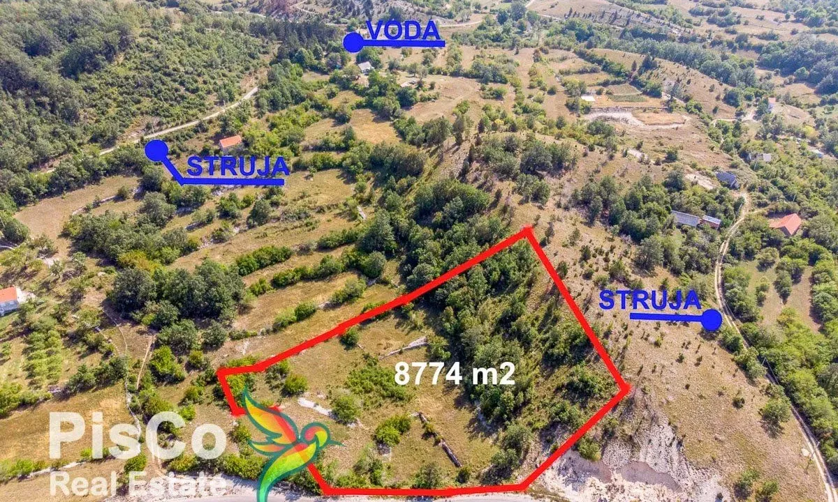 Sale, land lot, Danilovgrad, Crna Gora