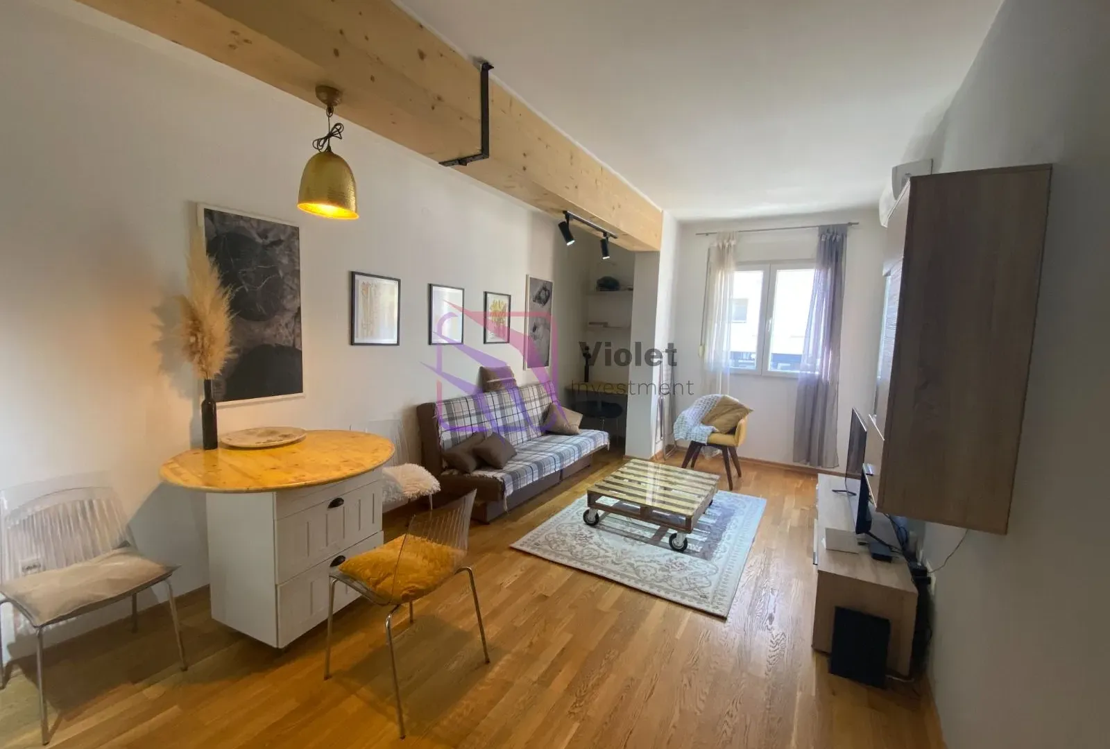 Izdavanje, jednosoban stan, 41m², Zabjelo, Podgorica