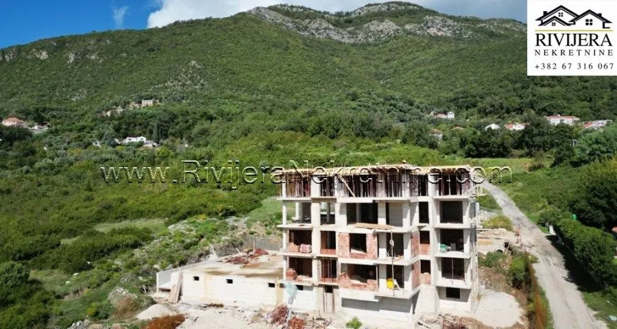Prodaja, jednosoban stan, 46m², Đenovići, Herceg Novi
