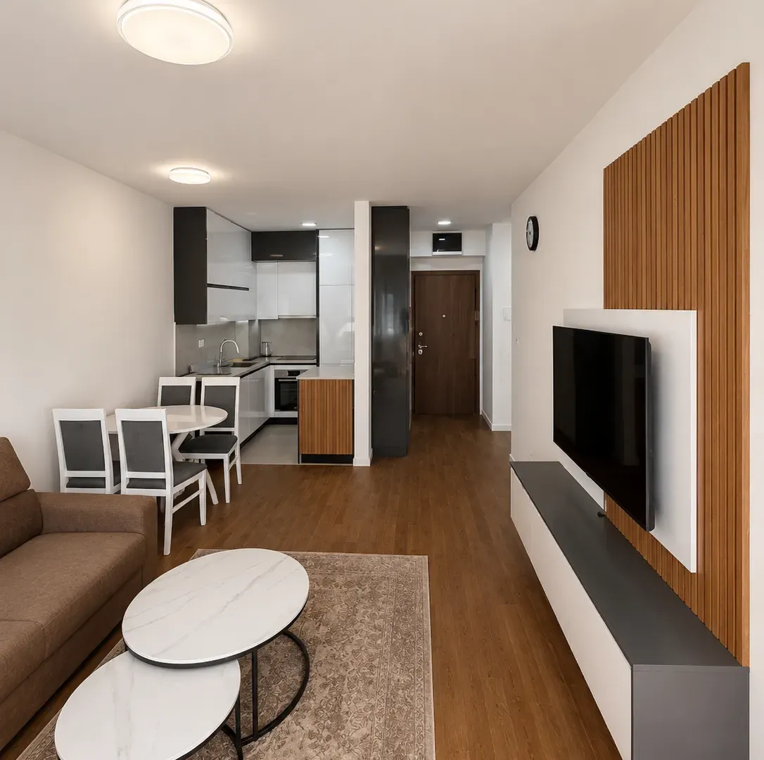 Rent, one bedroom apartment, 47m², Stari Aerodrom, Podgorica