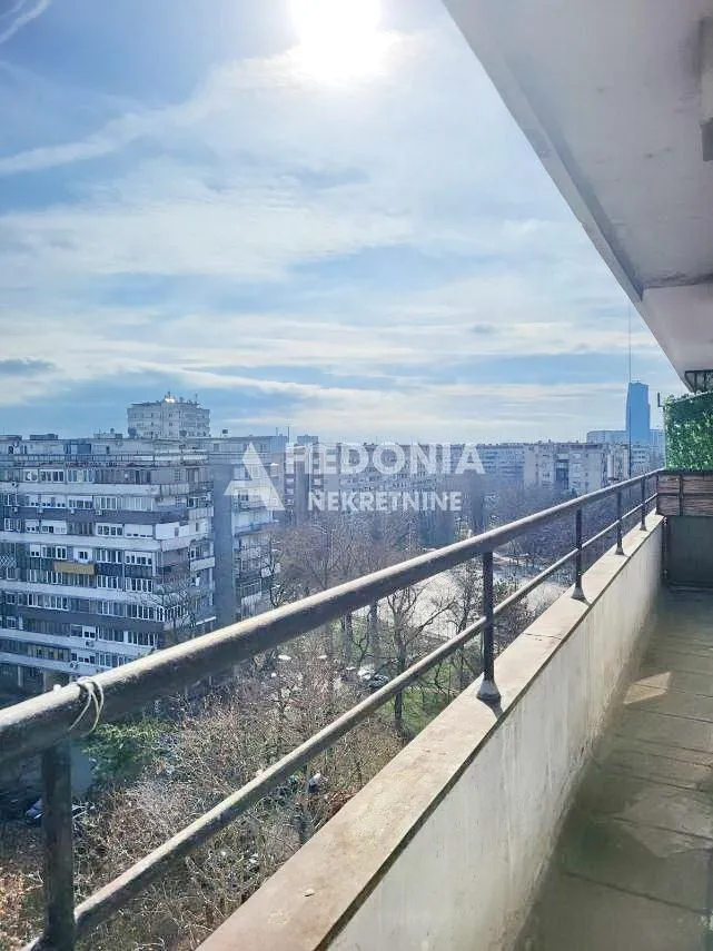 Sale, two bedroom apartment, 77m², Novi Beograd Blok 1 Fontana, Novi Beograd Sve Podlokacije