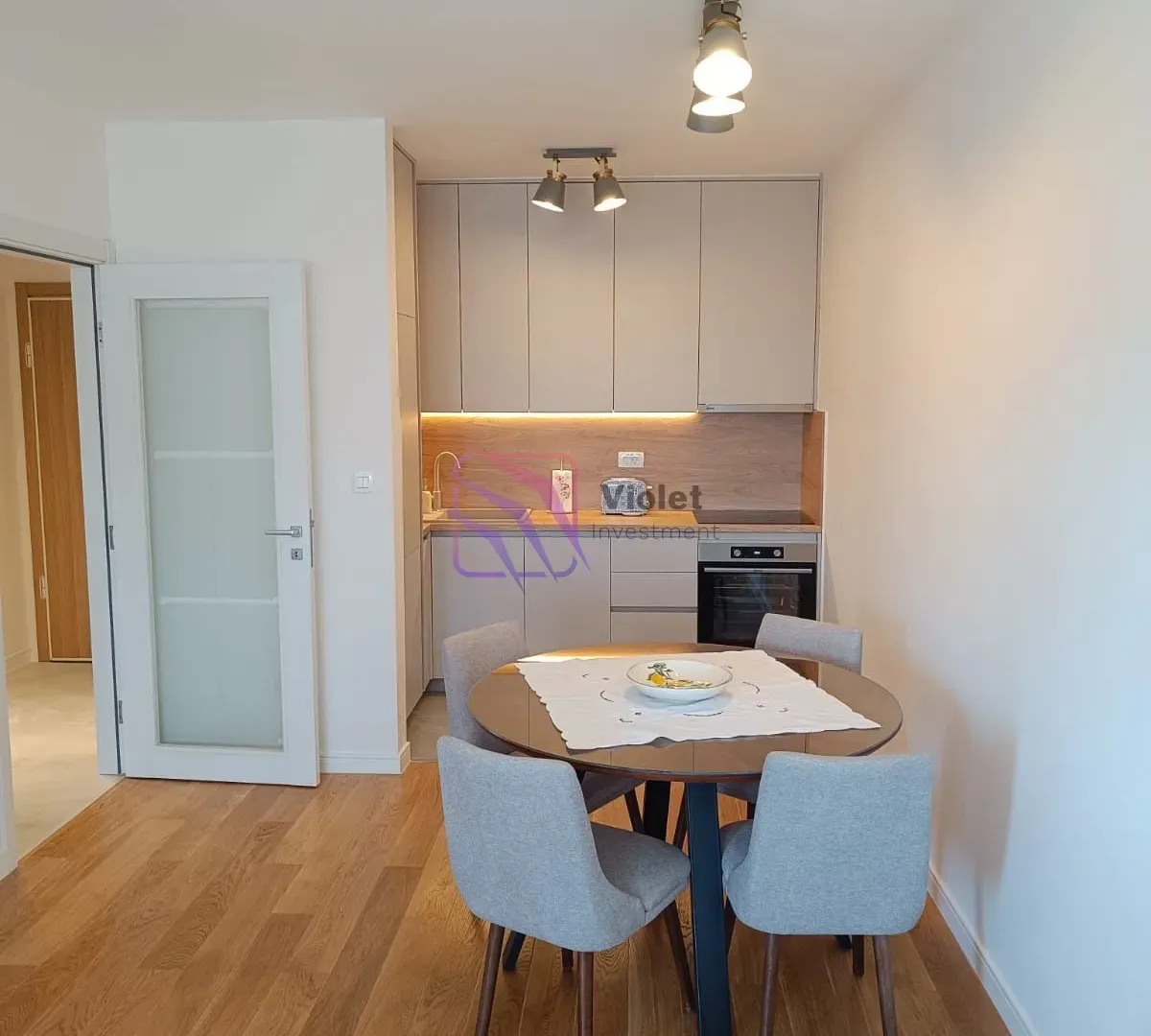 Rent, one bedroom apartment, 49m², Central Point, Podgorica