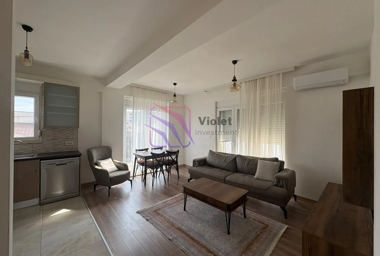 Prodaja, jednosoban stan, 52m², Stari Aerodrom, Podgorica