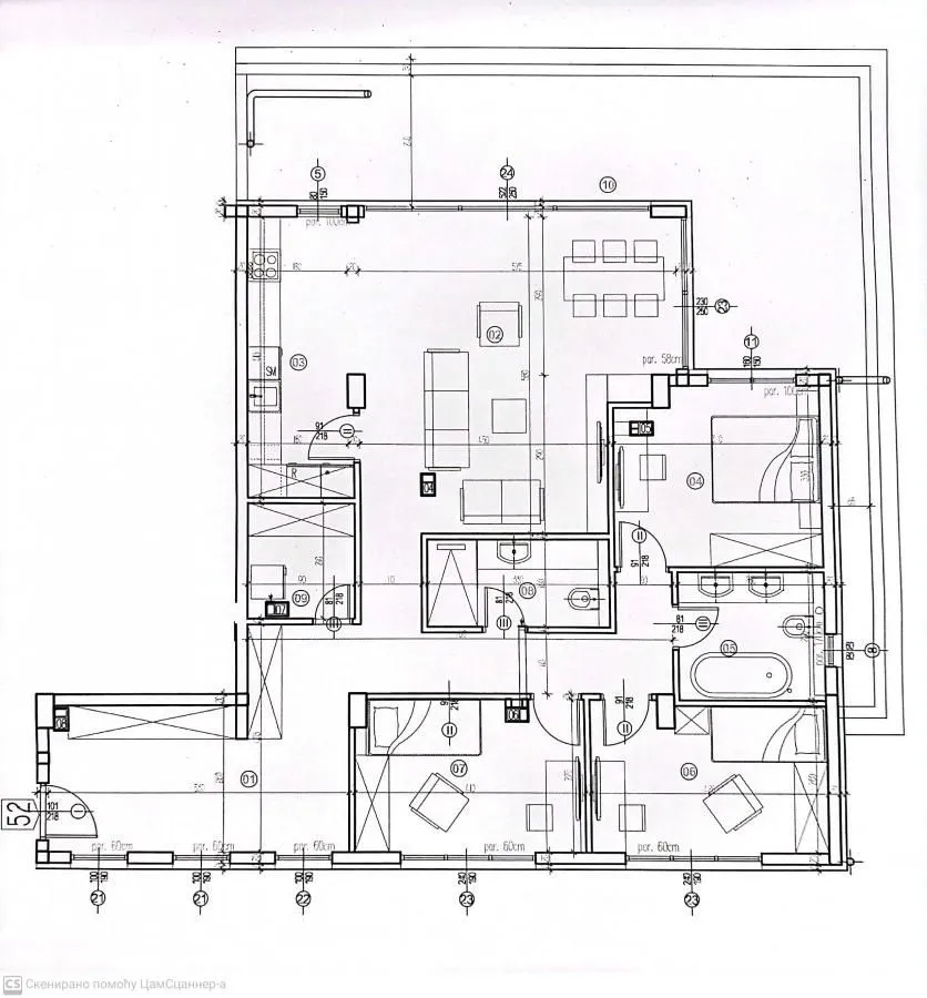 Sale, four bedroom apartment, 123m², Centar, Paraćin
