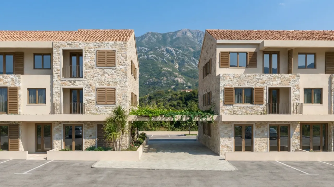 Sale, one bedroom apartment, 38m², Jaz, Budva