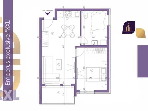 Prodaja, jednosoban stan, 46m², Srebrno jezero, Veliko Gradište - image 9