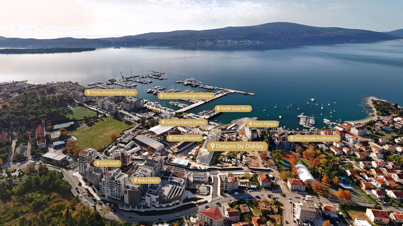 Prodaja, jednosoban stan, 126m², Tivat, Crna Gora