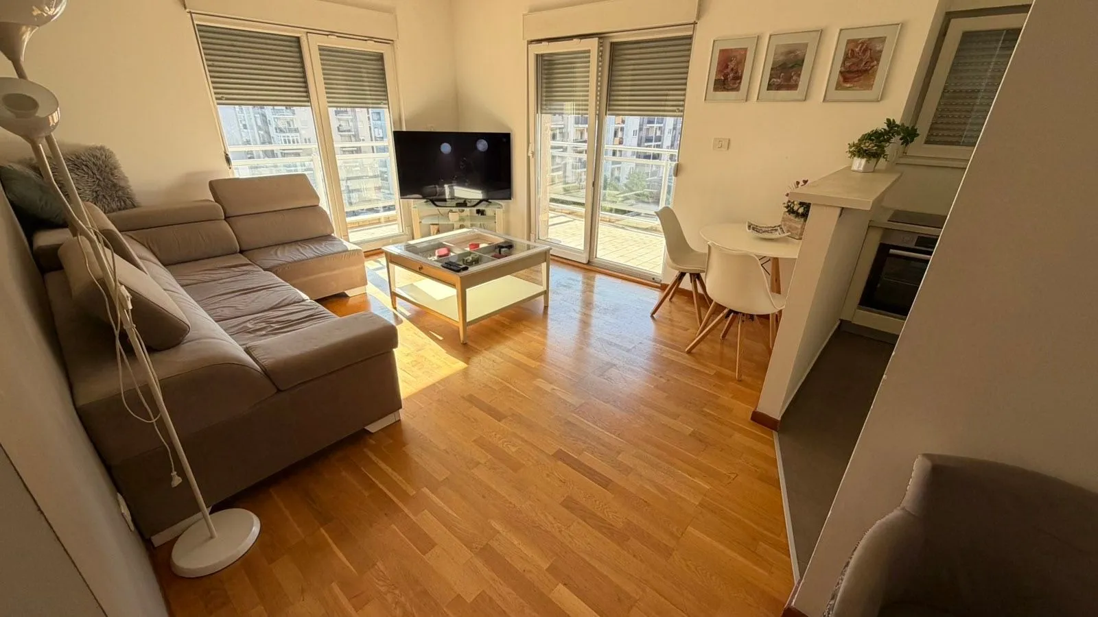 Rent, two bedroom apartment, 63m², City Kvart, Podgorica