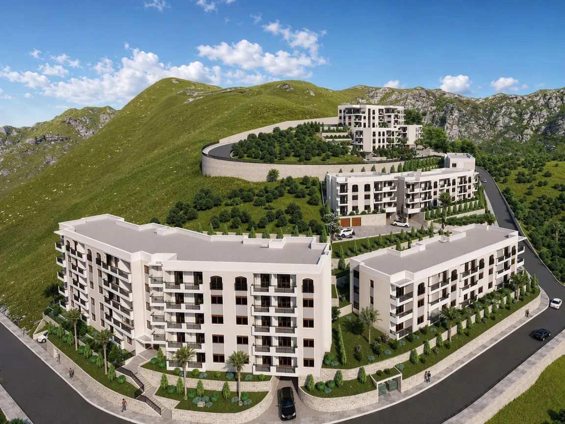 Sale, two bedroom apartment, 70m², Budva, Crna Gora