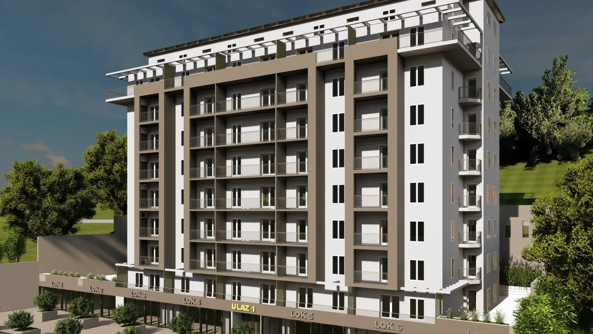 Prodaja, jednosoban stan, 58m², Momišići, Podgorica