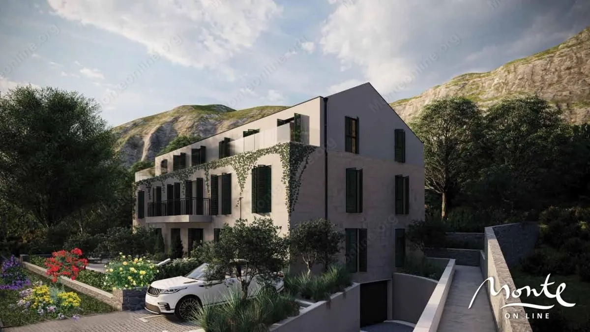Prodaja, garsonjera, 37m², Prčanj, Kotor