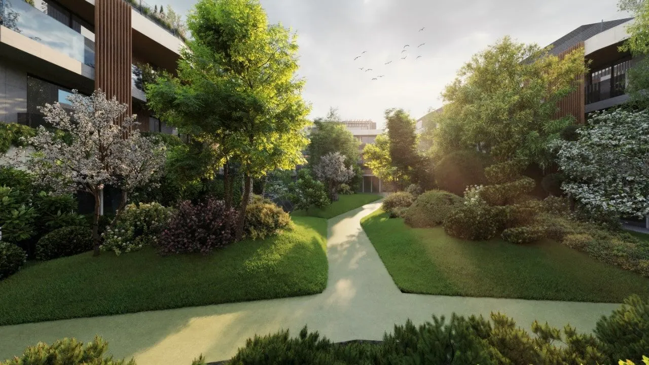 Emerald Garden Residence Garden