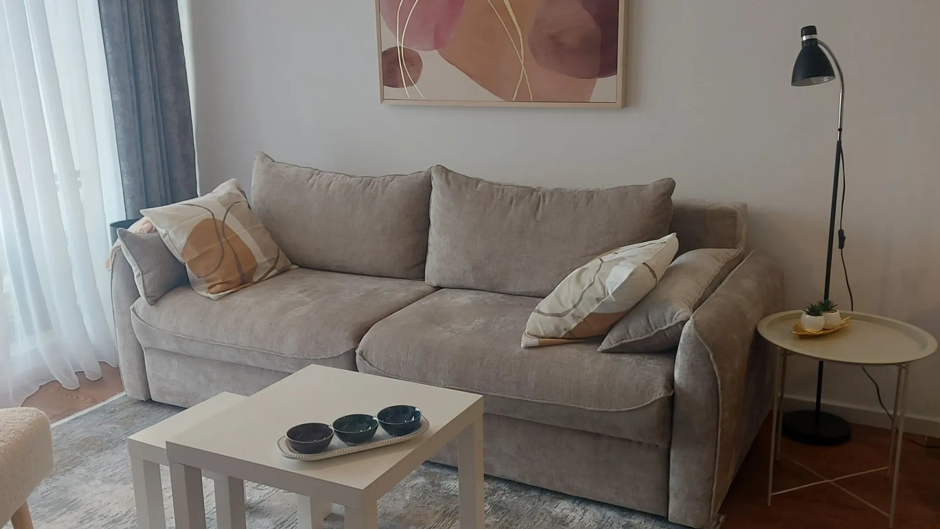 Rent, two bedroom apartment, 46m², Palilula Sve Podlokacije, Beograd