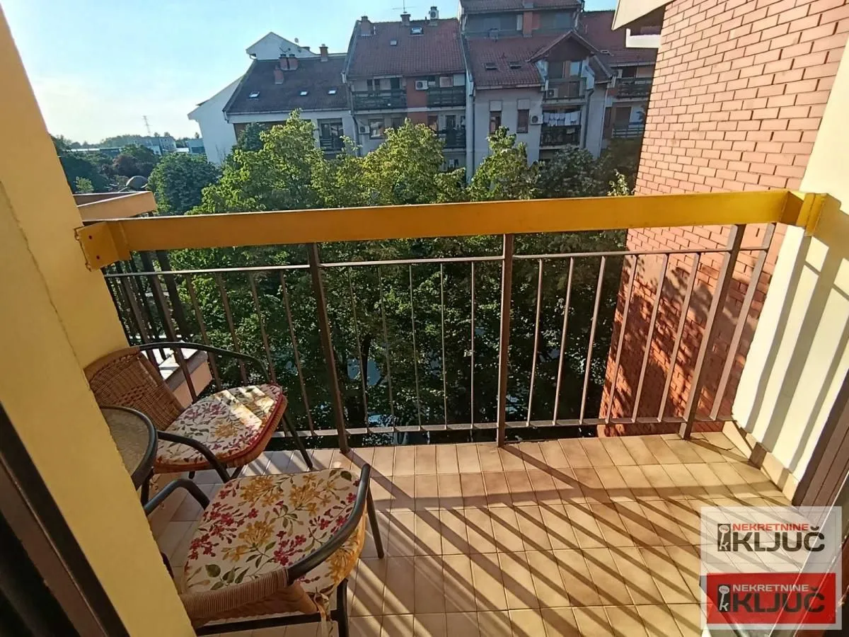 Rent, two bedroom apartment, 54m², Novo naselje, Novi Sad